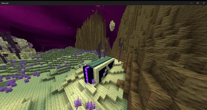 Простая структура в энде