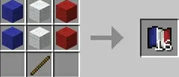 Крафт флага Франции