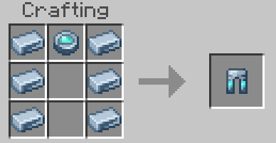 Крафт хроно-металлических поножей