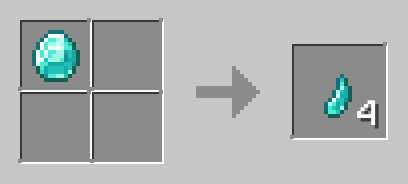 Крафт алмазного самородка