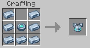 Крафт хроно-металлического нагрудника