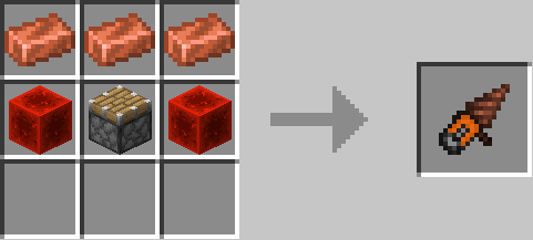 Получение медного бура с оранжевой рукоятью