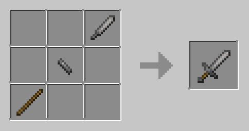 Новый крафт каменного меча