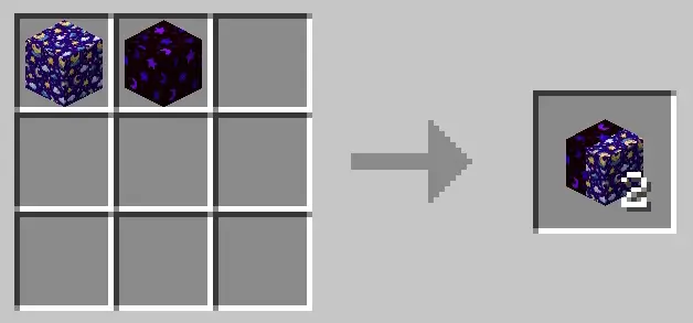 Крафт обоев из чёрных и синих обоев