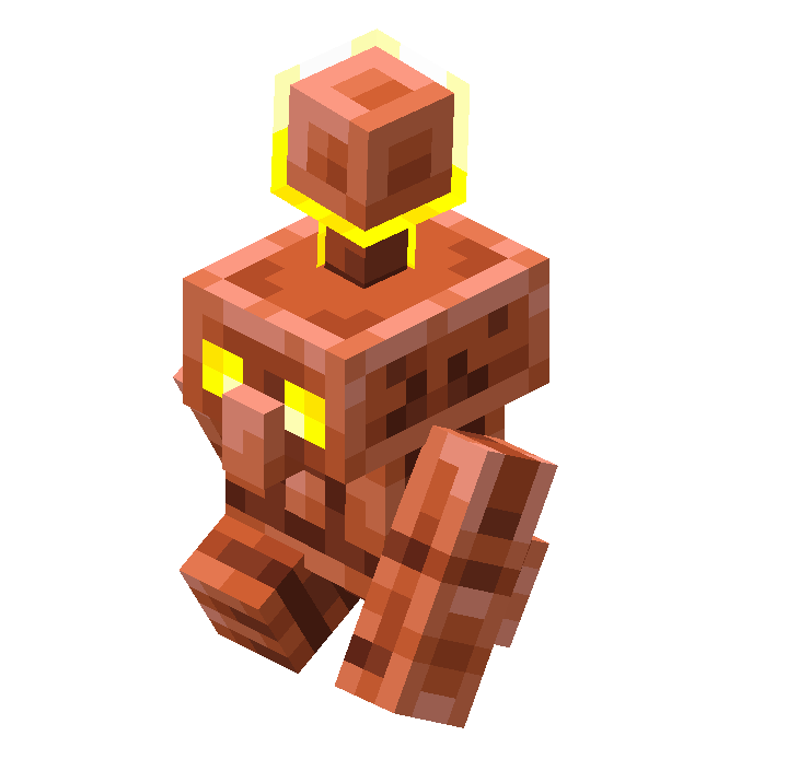 Новая анимация медного голема