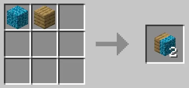 Крафт полуголубых обоев