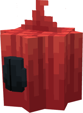 Красный цветок