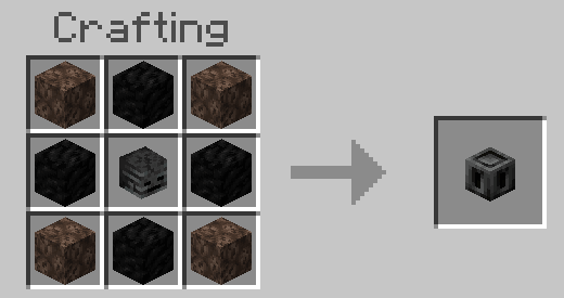 Крафт иссушающего ядра и булавы