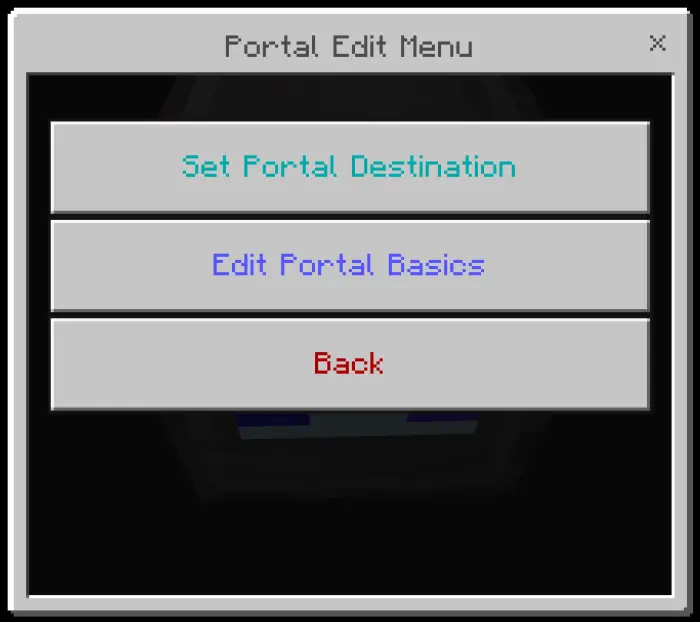 Дополнительное меню редактирования