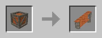 Получение перил из акации с помощью нового блока