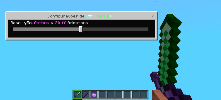 Настройки мода на поддержку другого мода