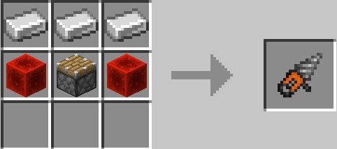 Получение железной дрели с оранжевой ручкой