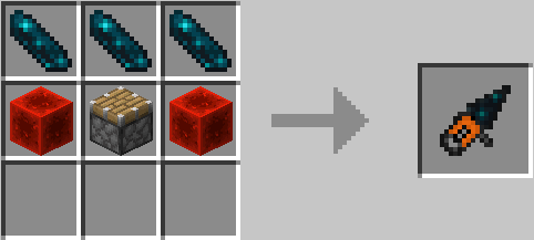 Крафт особого бура из темных осколков