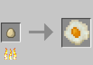 Крафт жареного яйца