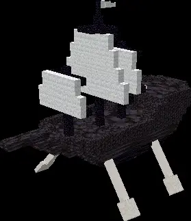 Лавовая лодка в игре