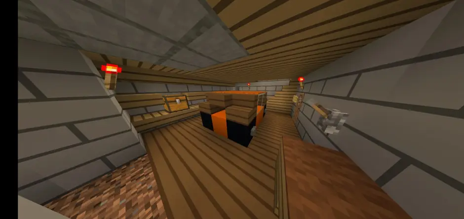 Гараж со своеобразной машиной