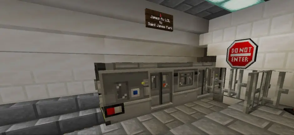 Вид состава метро