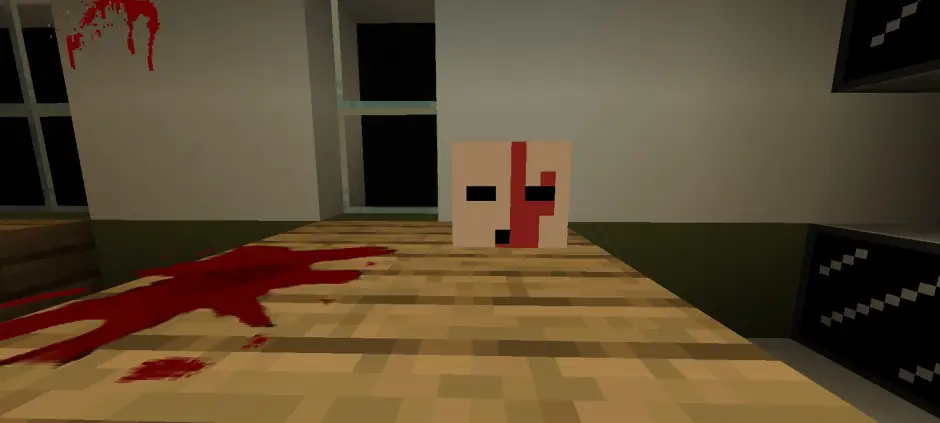 Блок на столе