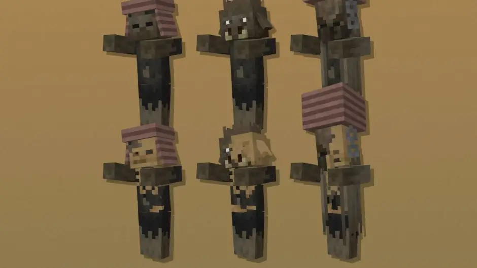 Пустынные зомби в другой одежде