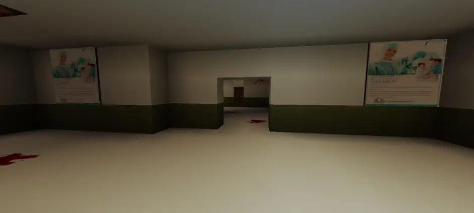 Слабый свет в больнице