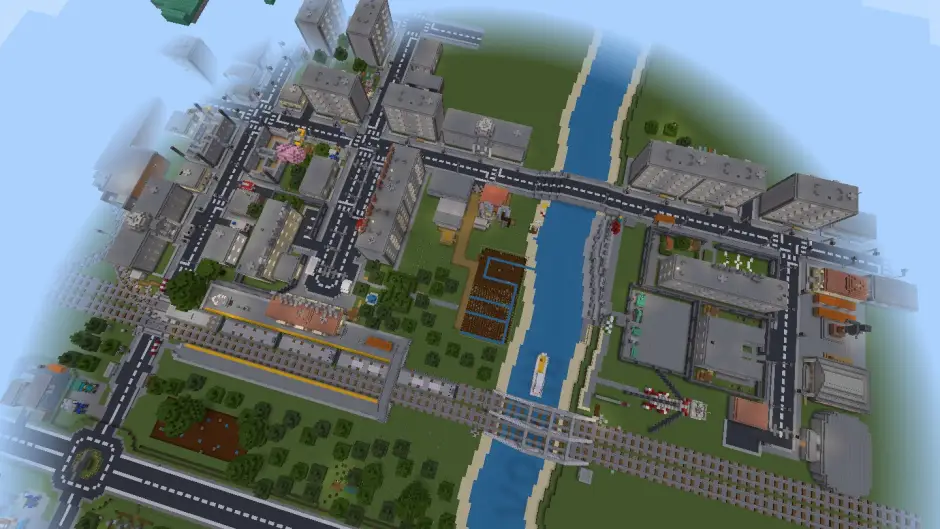 Город сверху