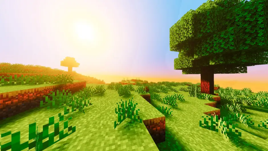 Новый вид освещения на равнине