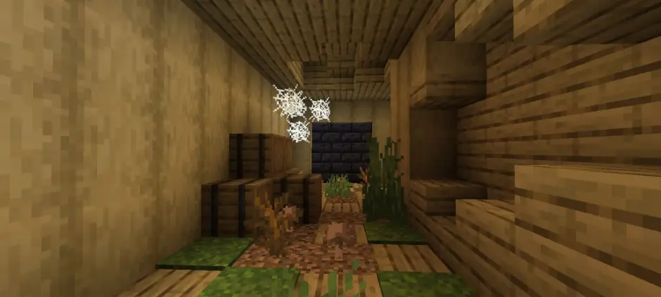 Коридор заброшенного дома