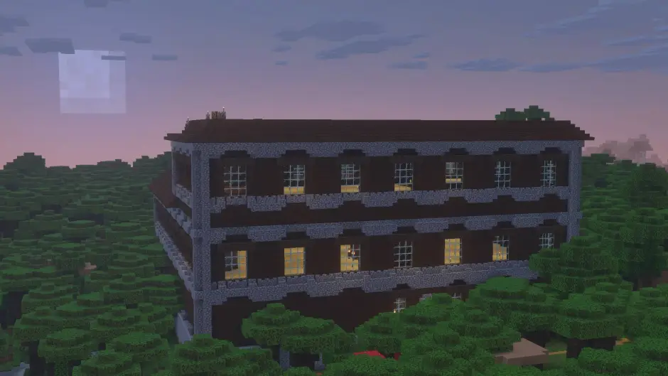 Особняк вечером