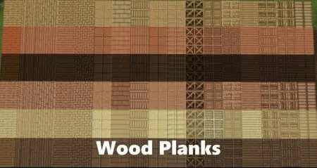 Варианты обработанных досок