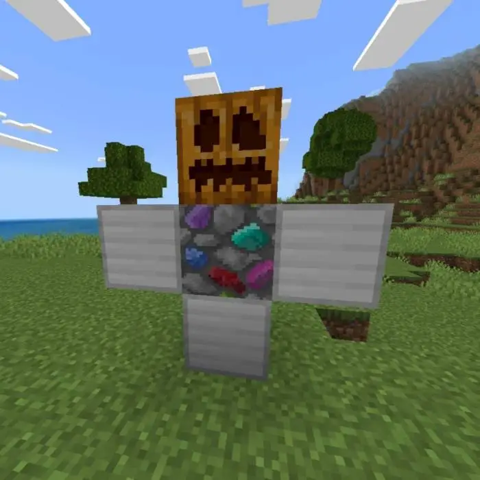 Крафт босса тотема геоды голем