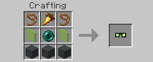 Крафт базовых очков ночного видения