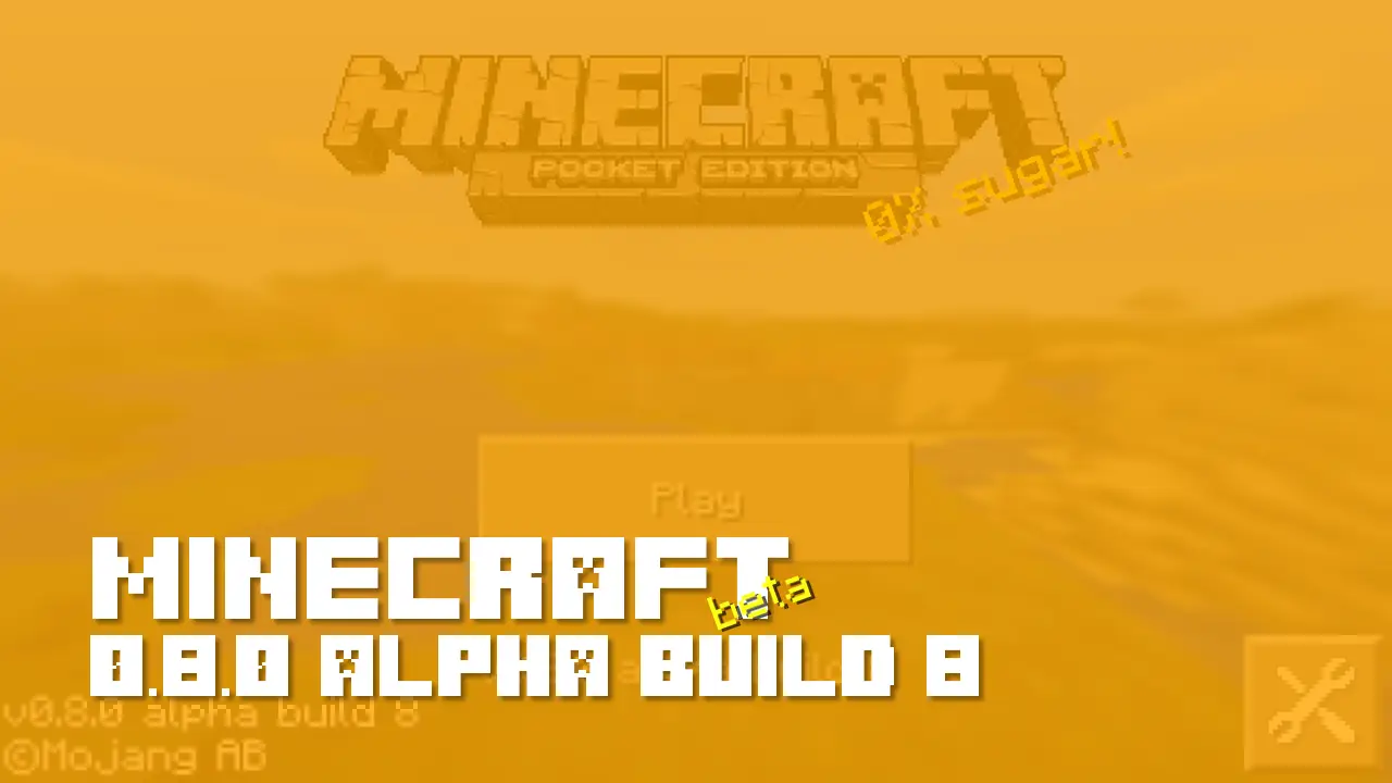Minecraft 0.8.0 build 8