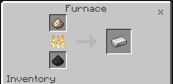 Крафт железного слитка