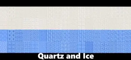 Кварцевые и ледяные блоки