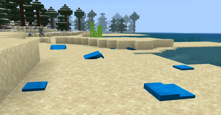 Пластиковый лист в виде блоков