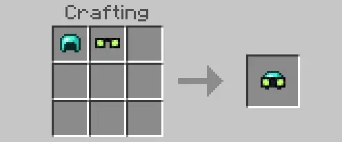 Крафт алмазных очков ночного видения