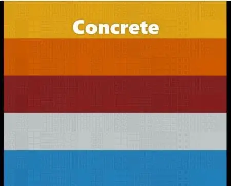 Блоки цемента с узорами