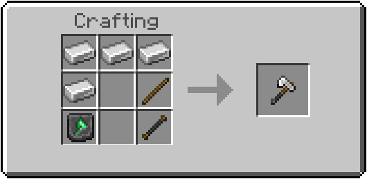 Крафт улучшенного топора