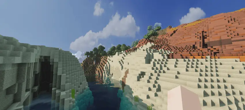 Обновленные текстуры теней в месе