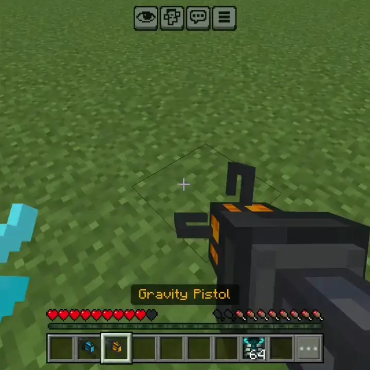 Уровень энергии для оранжевой гравитационной пушки