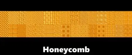 Медовые блоки с узорами