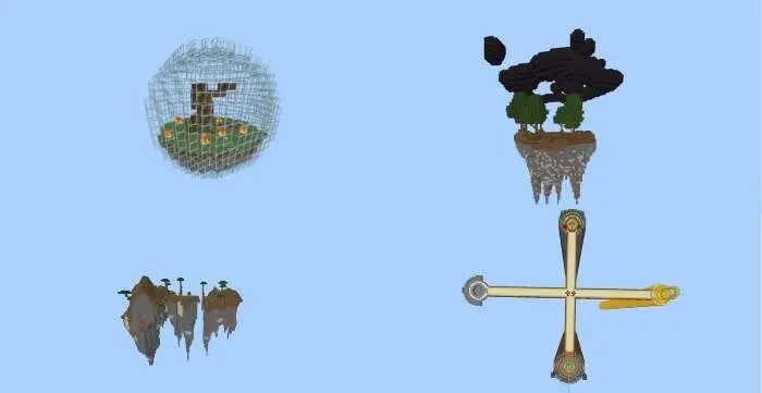 Варианты островов