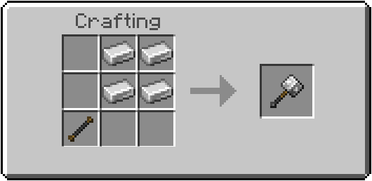 Крафт железной булавы