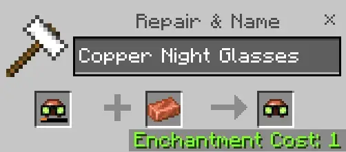 Ремонт медных очков ночного видения с помощью меди