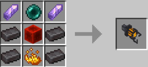 Крафт оранжевой гравитационной пушки