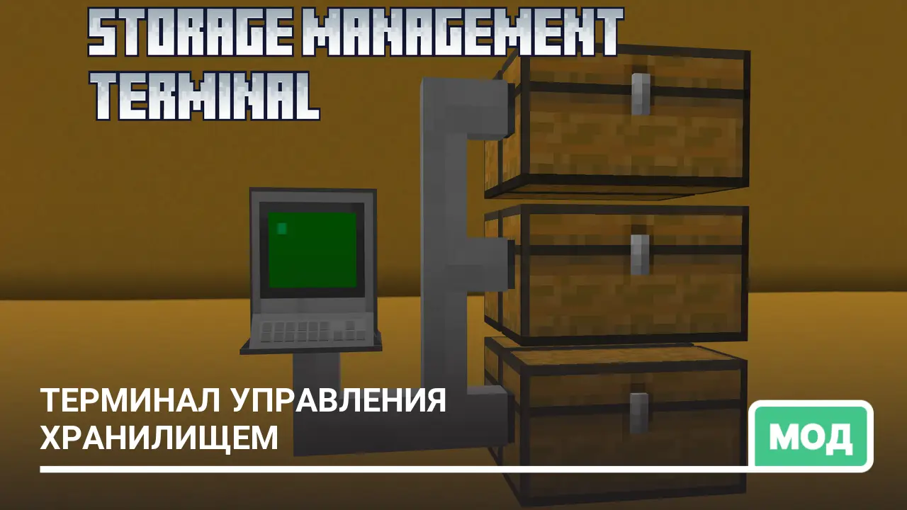 Мод: Терминал управления хранилищем
