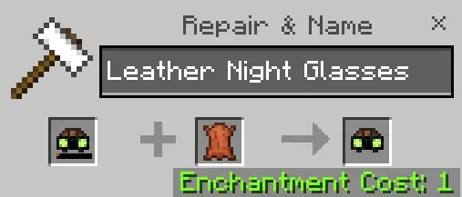 Ремонт кожаных очков ночного видения с помощью кожи