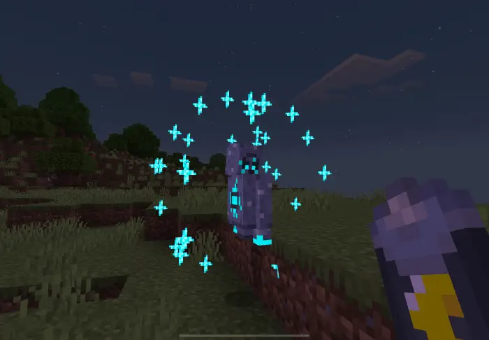 Перезарядка цинкового голема с помощью батареи