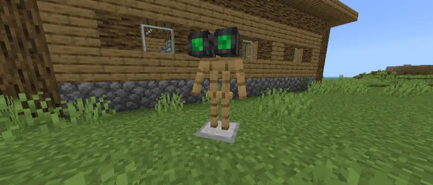 Базовые очки ночного видения на стойке для брони