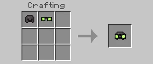 Крафт незеритовых очков ночного видения